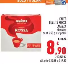 Lavazza - Caffe Qualità Rossa