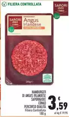 Intenso - Hamburger Di Angus Irlandese Sapori&Idee Percorso Qualità