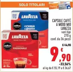 Lavazza - Capsule Caffè A Modo Mio