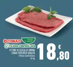 Conad - Fettine Di Coscia Di Bovino Percorso Qualità