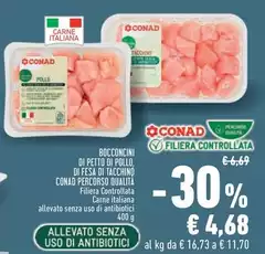 Conad - Bocconcini Di Petto Di Pollo, Di Fesa Di Tacchino Percorso Qualità