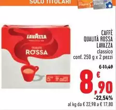 Lavazza - Caffe Qualità Rossa