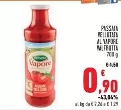 Valfrutta - Passata Vellutata Al Vapore