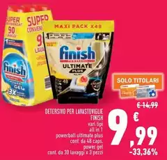 Finish - Detersivo Per Lavastoviglie
