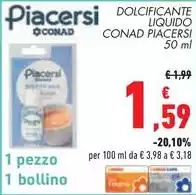 Conad - Piacersi Dolcificante Liquido