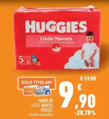 Huggies - Pannolini Little Movers