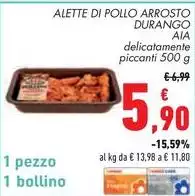 Aia - Alette Di Pollo Arrosto Durango