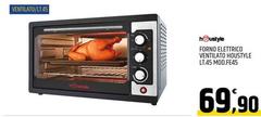 Hoover - Forno Elettrico Ventilato Houstyle Lt.45 Mod.Fe45