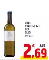 Vino Pinot Grigio DOC