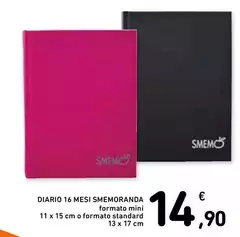 Smemoranda - Diario 16 Mesi