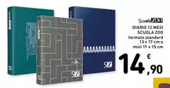 Sz - Diario 12 Mesi Scoula Zoo