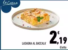 Lasagna Al Baccala'