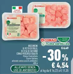 Conad - Bocconcini Di Petto Di Pollo, Di Fesa Di Tacchino Percorso Qualità