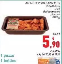 Aia - Alette Di Pollo Arrosto Durango