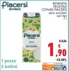 Conad - Piacersi Bevanda Vegetale