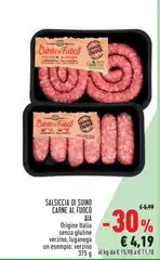 Aia - Salsiccia Di Suino Carne Al Fuoco