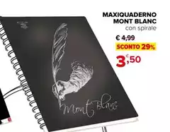 Mont blanc - Maxiquaderno Blanc