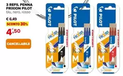 Pilot - 3 Refil Penna Frixion