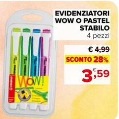 Stabilo - Evidenziatori Wow O Pastel