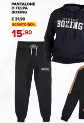 Pantalone O Felpa Boxing
