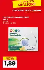 Vale - Pastiglie Lavastoviglie