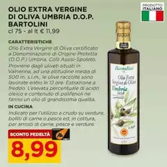 Bartolini - Olio Extra Vergine Di Oliva Umbria D.O.P.