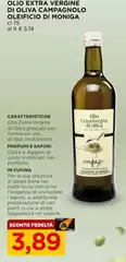 Olio Extra Vergine Di Oliva Campagnolo Oleificio Di Montage