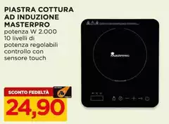 Masterpro - Piastra Cottura Ad Induzione