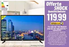 Archos - Tv Led 32" Hd Ready 232 S2 Gb Madestic