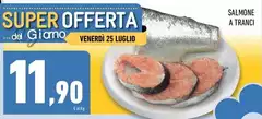 Luglio - Salmone A Tranci