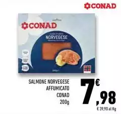 Conad - Salmone Norvegese Affumicato