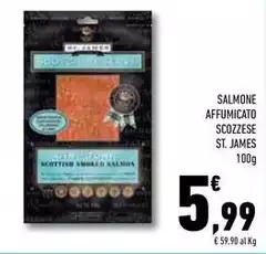 St. james - Salmone Affumicato Scozzese St. James