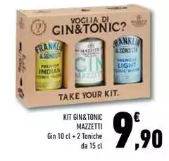 Mazzetti - Kit Gin&Tonic