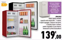Akai - Frigo Tavolo Vinate