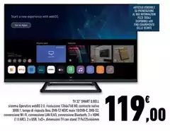 Start - Tv 32" Smart O Bell