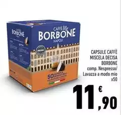 Caffe Borbone - Capsule Caffè Miscela Decisa