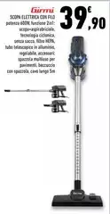 Girmi - Scopa Elettrica Con Filo