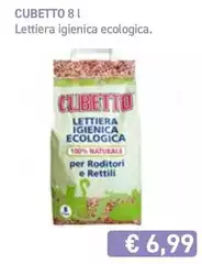 Cubetto - Lettiera Igienica Ecologica