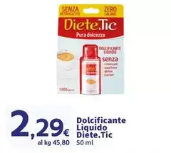 Diete.tic - Dolcificante Liquido