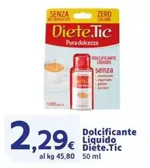 Diete.tic - Dolcificante Liquido