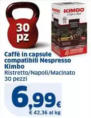 Kimbo - Caffè In Capsule Compatibili Nespresso
