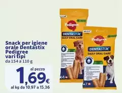 Pedigree - Snack Per Igiene Orale Dentastix
