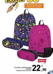 Carrera - Kit Zaino + Bustina Qualità