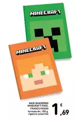 Minecraft - Maxi Quaderno