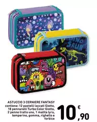 Fantasy - Astuccio 3 Cerniere