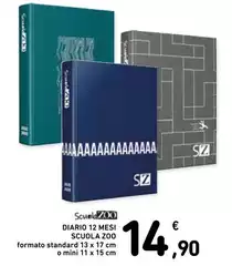 Sz - Diario 12 Mesi Scuola Zoo