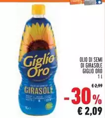 Giglio oro - Olio Di Semi Di Girasole