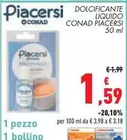 Conad - Piacersi Dolcificante Liquido