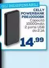 Celly -  Powerbank PBE10000BBK