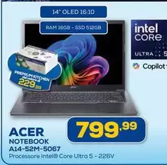 Acer - Notebook A14-52m-5067